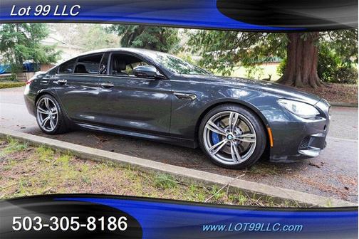 Space Gray Metallic 2014 BMW M6 Gran Coupe