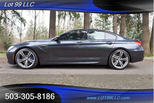 Space Gray Metallic 2014 BMW M6 Gran Coupe