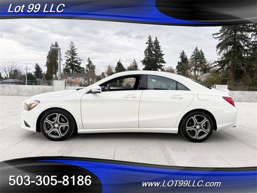White 2014 Mercedes-Benz CLA-Class Base