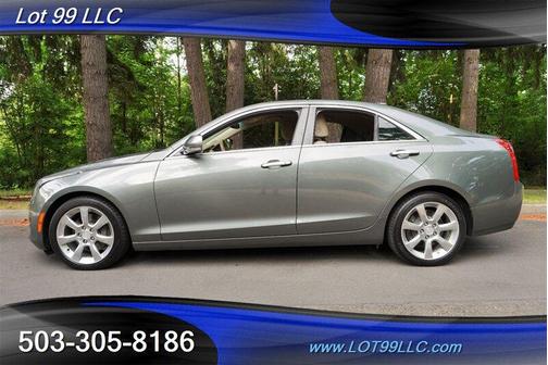Phantom Gray Metallic 2016 Cadillac ATS 2.0L Turbo Luxury