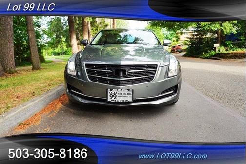 Phantom Gray Metallic 2016 Cadillac ATS 2.0L Turbo Luxury
