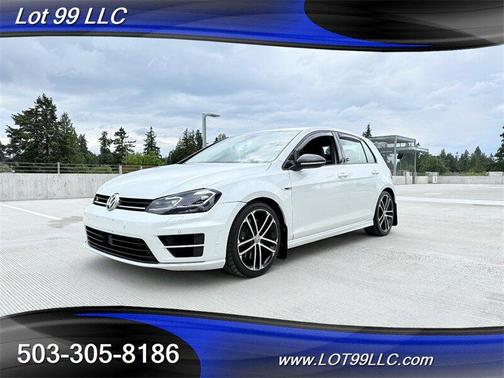 Oryx White Pearl Effect 2016 Volkswagen Golf R 4-Door