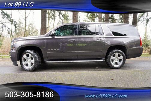 Gray 2017 Chevrolet Suburban Premier