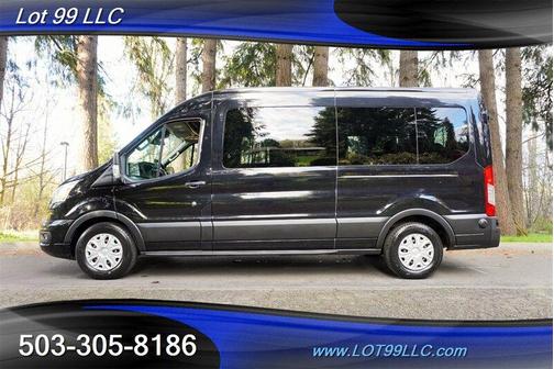Agate Black 2020 Ford Transit-350 XLT