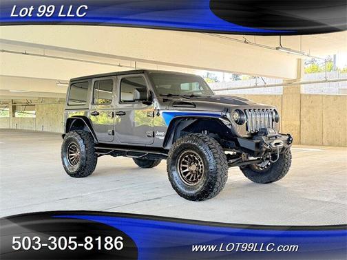 Gray 2020 Jeep Wrangler Unlimited Sport