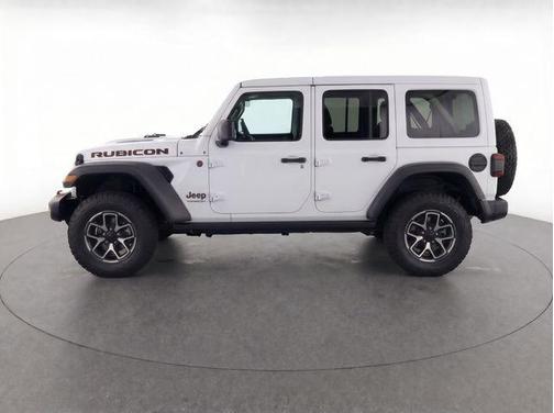 Bright White Clearcoat 2024 Jeep Wrangler Rubicon