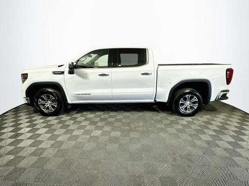 Summit White 2025 GMC Sierra 1500 SLT