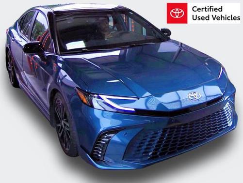Ocean Gem/Midnight Black Metallic 2025 Toyota Camry XSE