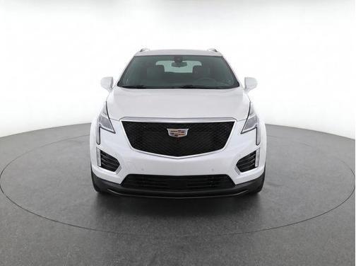 Crystal White Tricoat 2025 Cadillac XT5 Sport