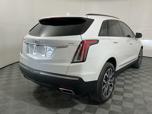 Crystal White Tricoat 2025 Cadillac XT5 Sport
