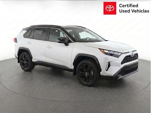 Ice Cap 2024 Toyota RAV4 Hybrid SE