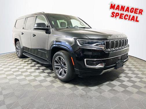 Diamond Black Crystal Pearlcoat 2024 Jeep Wagoneer L Series II 4x2