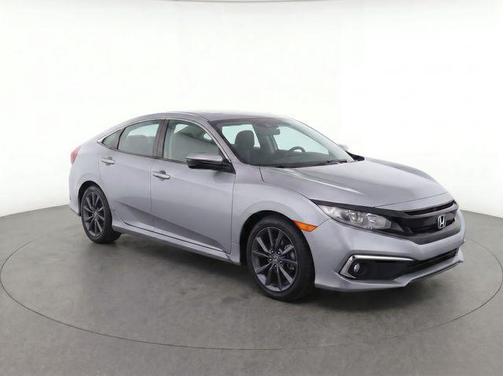 Lunar Silver Metallic 2019 Honda Civic EX-L