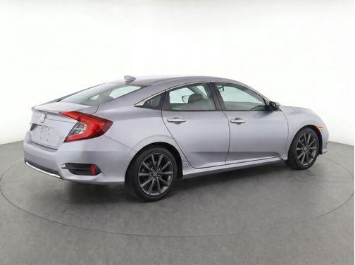 Lunar Silver Metallic 2019 Honda Civic EX-L