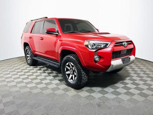 Barcelona Red Metallic 2022 Toyota 4Runner TRD Off Road