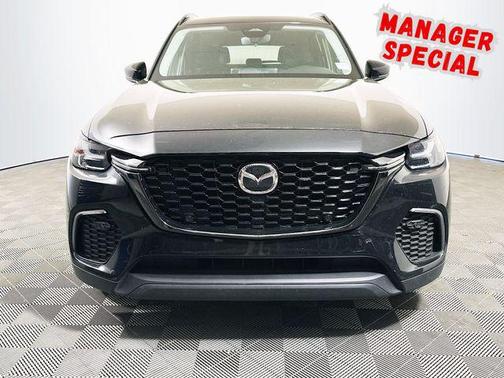 Jet Black Mica 2025 Mazda CX-70 3.3 Turbo Preferred Package