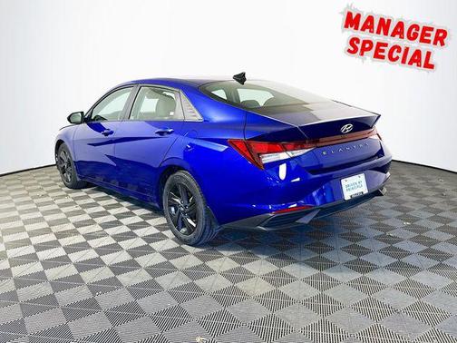 Intense Blue 2022 Hyundai ELANTRA SEL