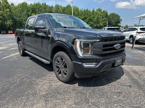 Agate Black Metallic 2021 Ford F-150 Lariat