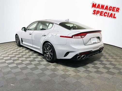Ceramic Silver 2023 Kia Stinger GT-Line