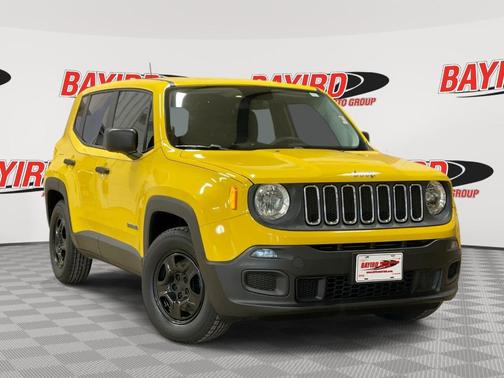 Solar Yellow 2015 Jeep Renegade Sport
