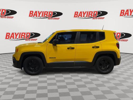 Solar Yellow 2015 Jeep Renegade Sport