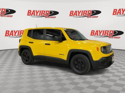 Solar Yellow 2015 Jeep Renegade Sport