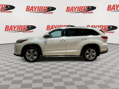 Blizzard Pearl 2019 Toyota Highlander Limited Platinum