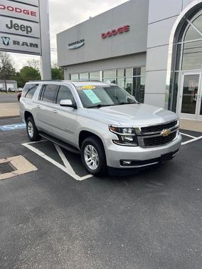 Silver 2019 Chevrolet Suburban LT