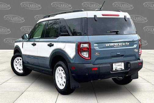 Azure Gray Metallic Tri-Coat 2026 Ford Bronco Sport Heritage