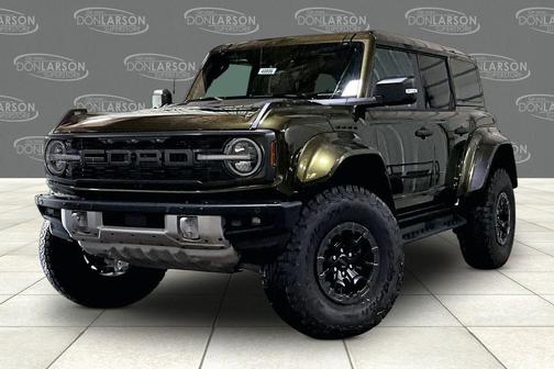 Shelter Green Metallic 2026 Ford Bronco Raptor