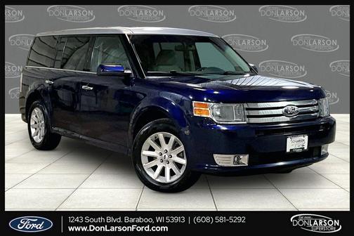 Kona Blue Metallic 2011 Ford Flex SEL
