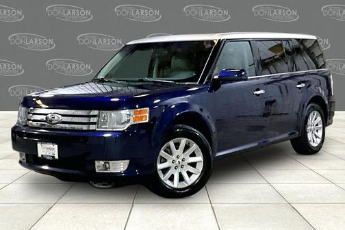 Kona Blue Metallic 2011 Ford Flex SEL