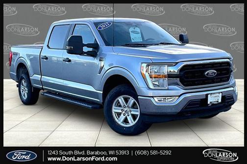 Iconic Silver Metallic 2022 Ford F-150 XLT