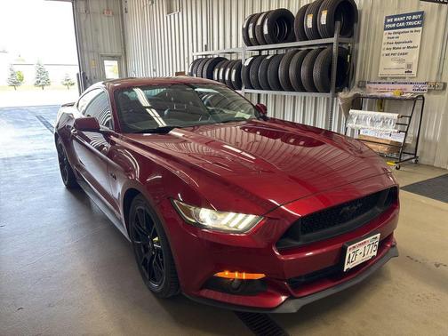 Ruby Red Metallic Tinted Clearcoat 2017 Ford Mustang GT