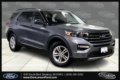 Carbonized Gray Metallic 2023 Ford Explorer XLT