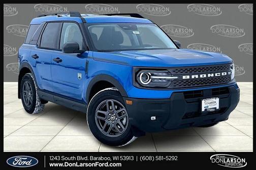 Velocity Blue Metallic 2025 Ford Bronco Sport Big Bend