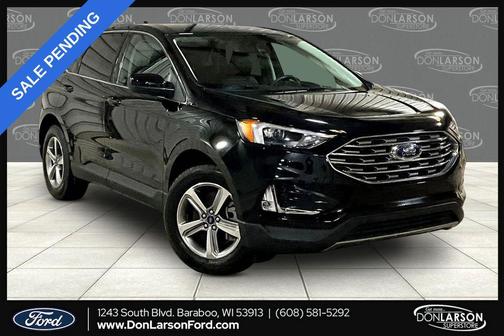 Agate Black Metallic 2022 Ford Edge SEL