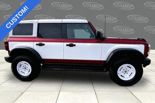 Ruby Red Metallic Tinted Clearcoat 2026 Ford Bronco Heritage Edition