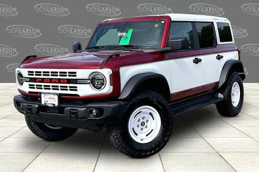 Ruby Red Metallic Tinted Clearcoat 2026 Ford Bronco Heritage Edition
