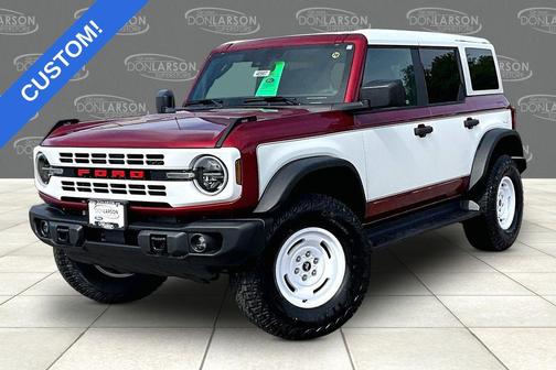 Ruby Red Metallic Tinted Clearcoat 2026 Ford Bronco Heritage Edition