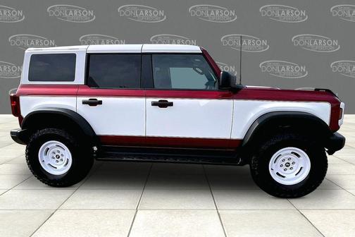 Ruby Red Metallic Tinted Clearcoat 2026 Ford Bronco Heritage Edition