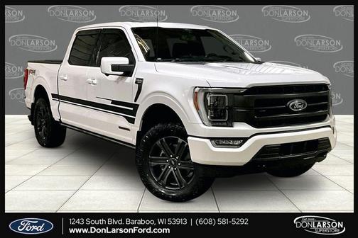 Oxford White 2021 Ford F-150 Lariat