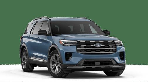 Vapor Blue Metallic 2026 Ford Explorer Active