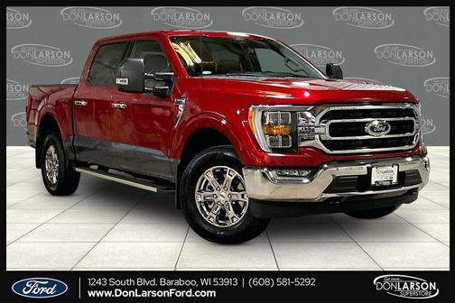 Rapid Red Metallic Tinted Clearcoat 2022 Ford F-150 XLT