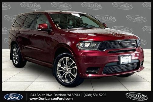 Octane Red Pearlcoat 2019 Dodge Durango GT Plus