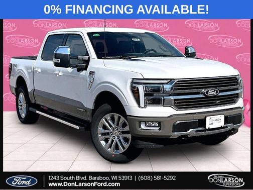 Star White Metallic Tri-Coat 2026 Ford F-150 King Ranch