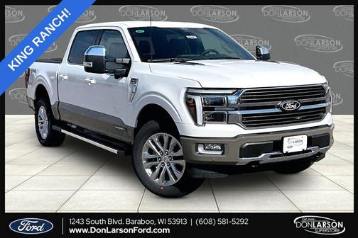 Star White Metallic Tri-Coat 2026 Ford F-150 King Ranch