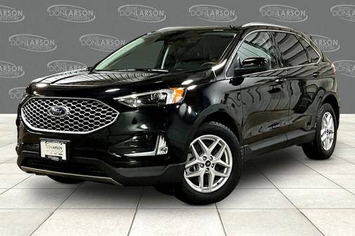 Agate Black Metallic 2024 Ford Edge SEL