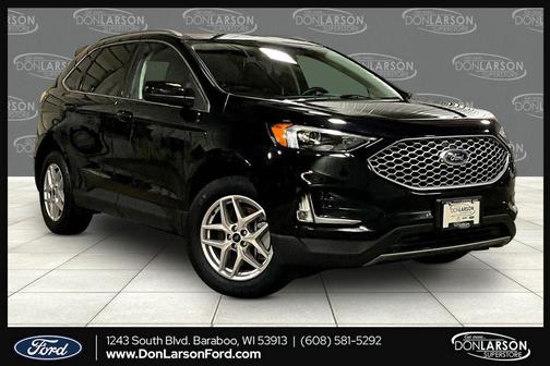Agate Black Metallic 2024 Ford Edge SEL