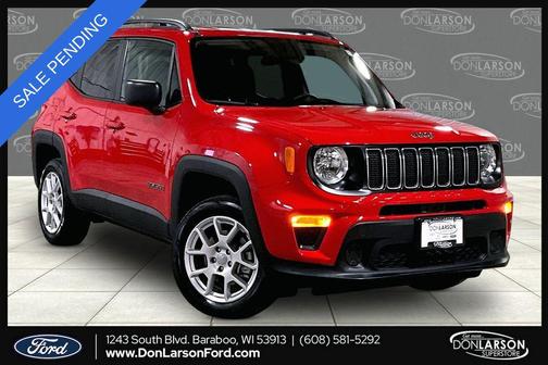 Colorado Red Clearcoat 2020 Jeep Renegade Sport